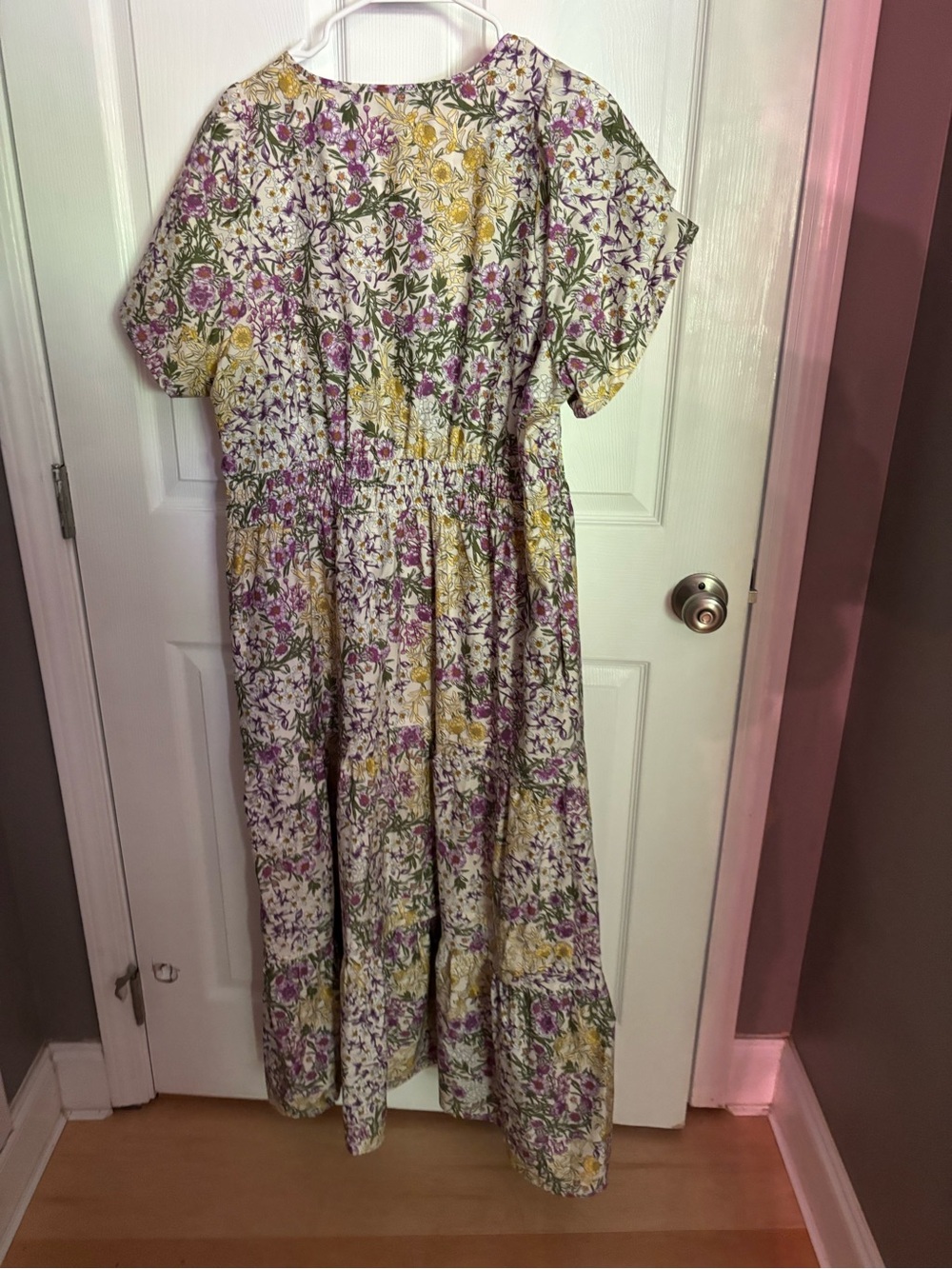 Anthropologie Somerset floral maxi dress size 1X - Picture 3 of 7